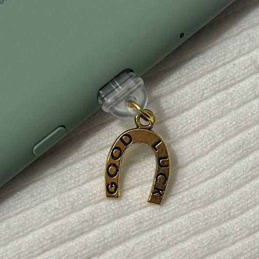 Gold Good Luck Charm