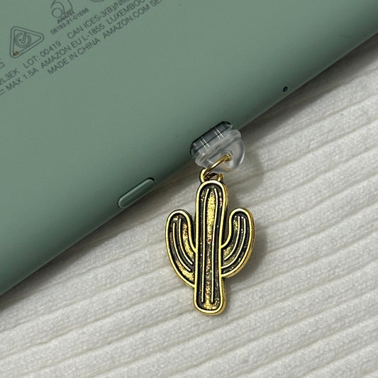 Bronze Cacti Charm