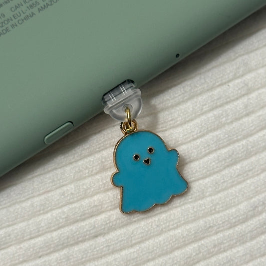 Blue Ghost Charm