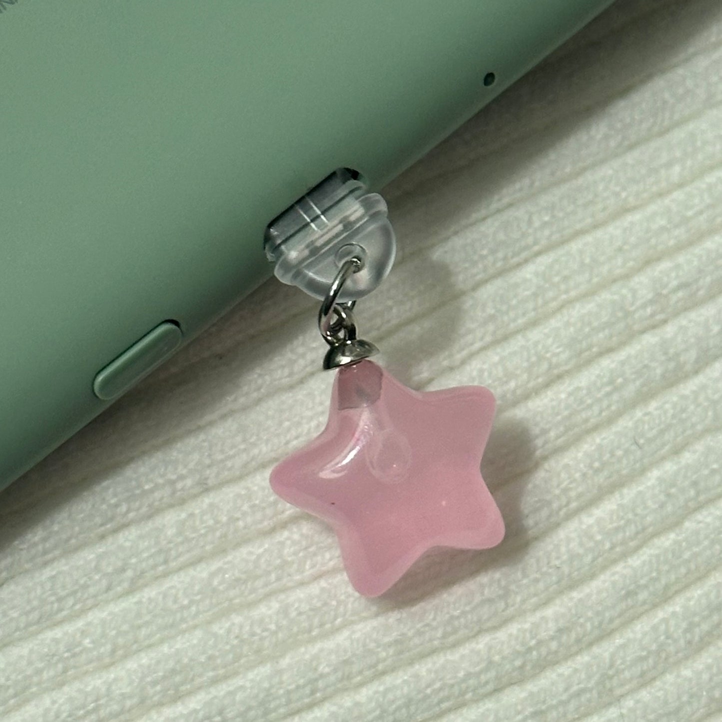 Jelly Pink Star Charm