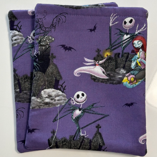 Purple Nightmare small e-Reader sleeve