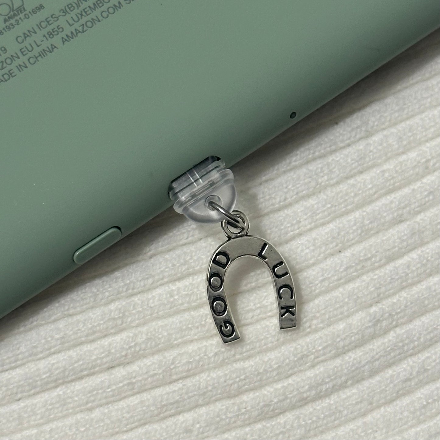 Silver Good Luck Charm