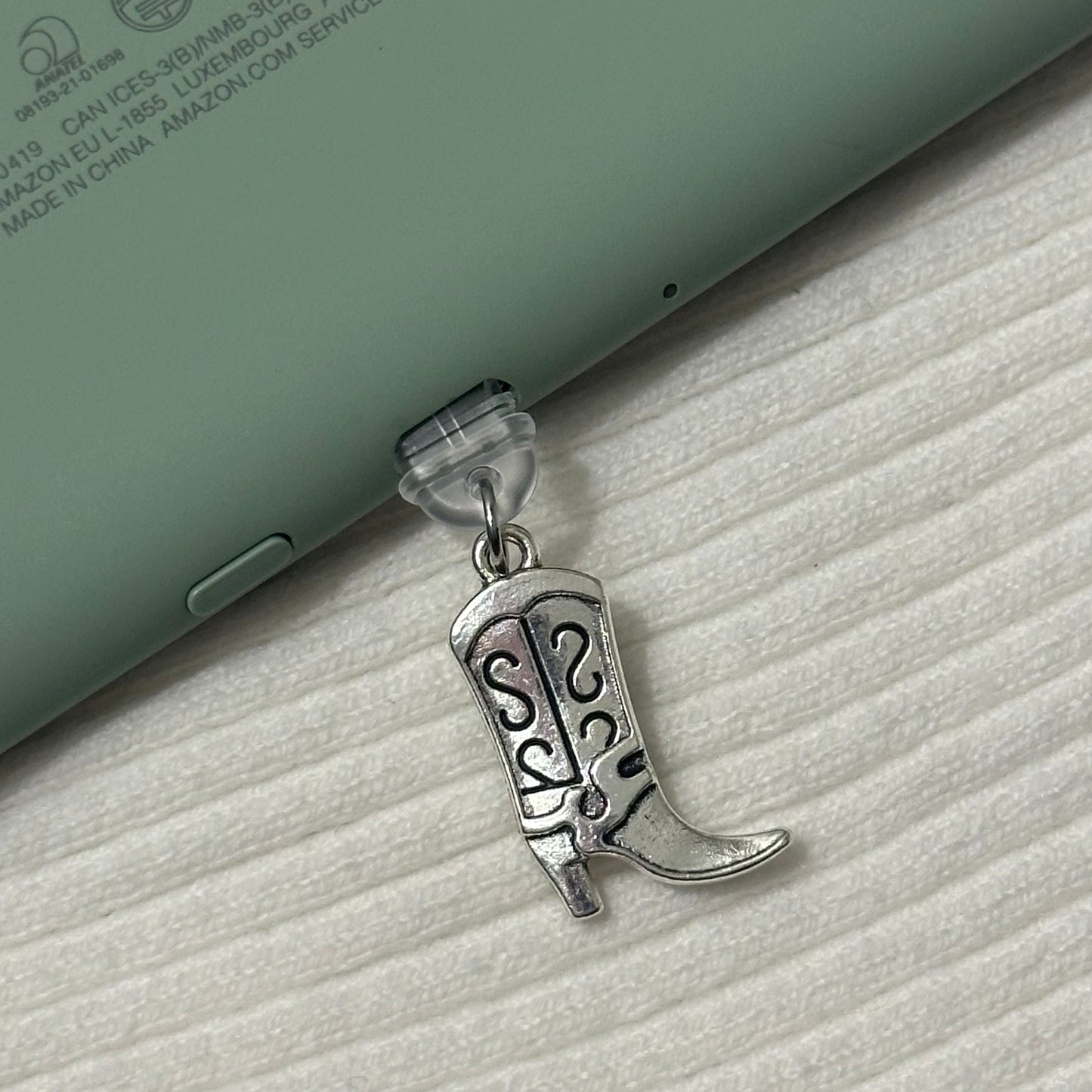 Silver Boot Charm