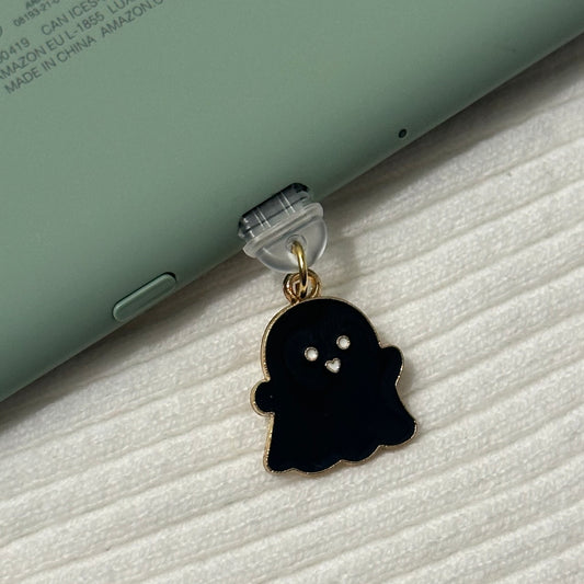 Black Ghost Charm