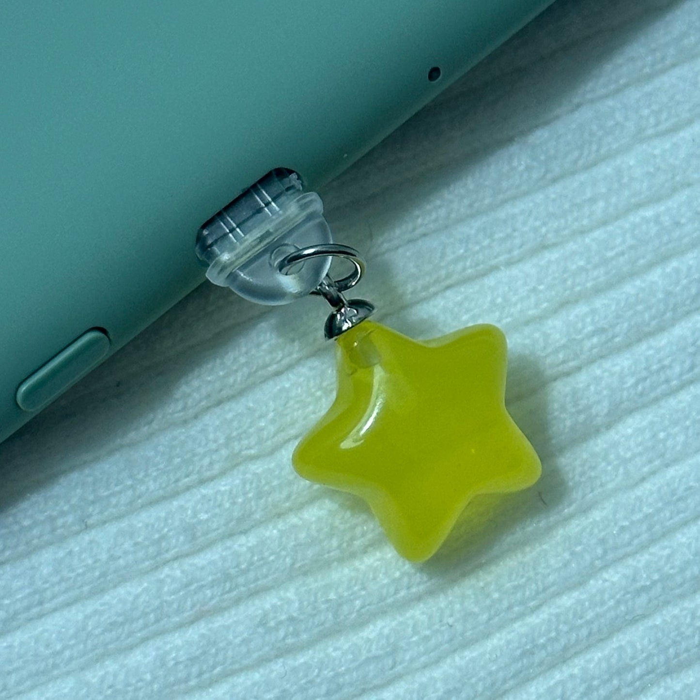 Jelly Yellow Star Charm