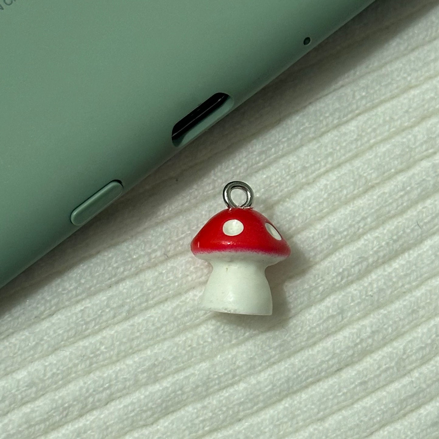 Red Mushroom Charm