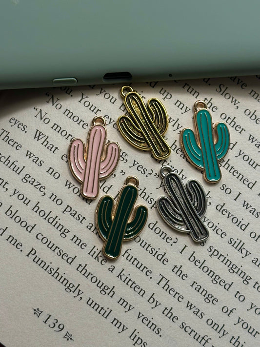 Cactus Kindle Charm